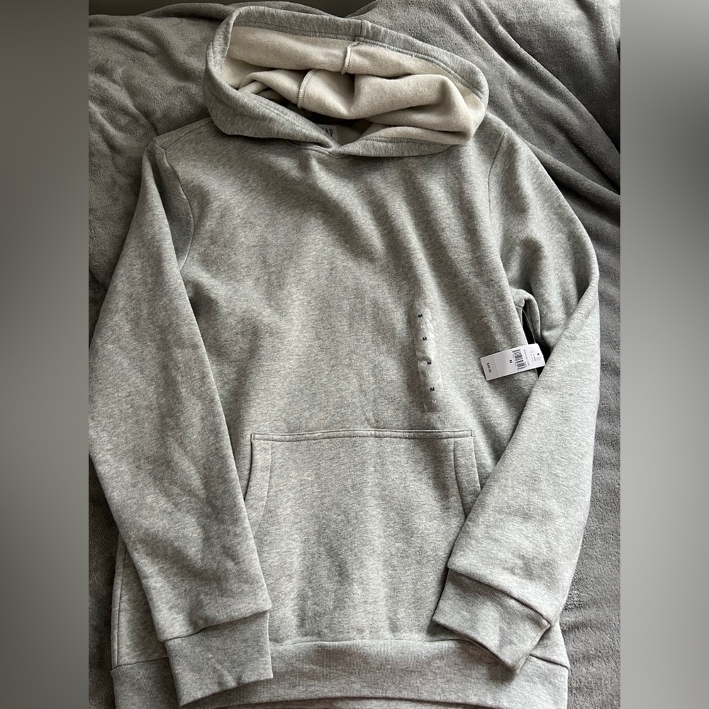 GAP gray pull over hoodie